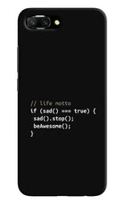 Life Motto Code Honor 10 Hard Case Back Cover by Casekaro