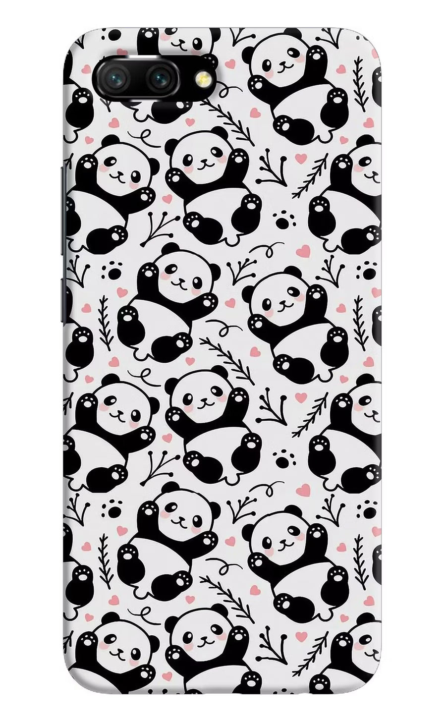 Cute Panda Honor 10 Back Cover, Hard case