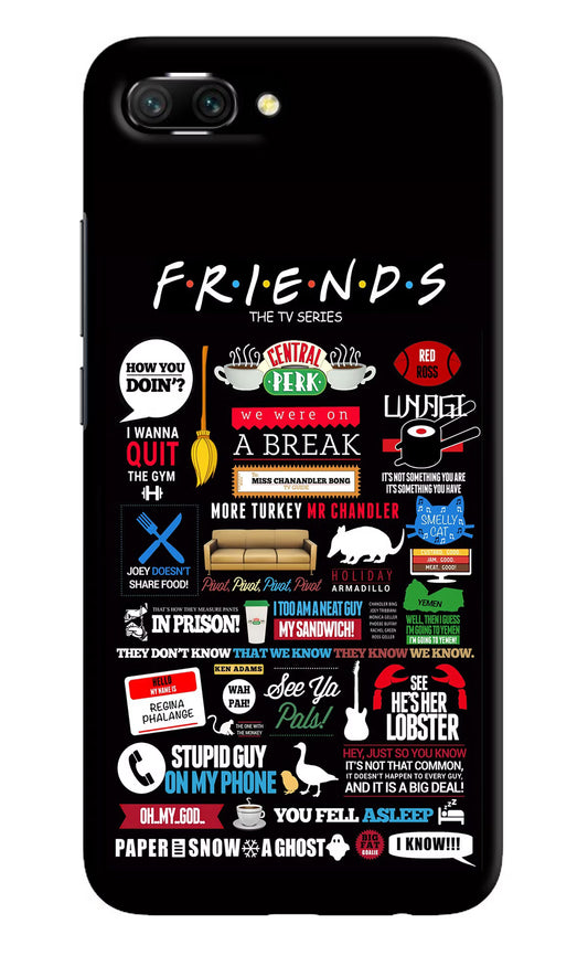 FRIENDS Honor 10 Hard Case Back Cover by Casekaro