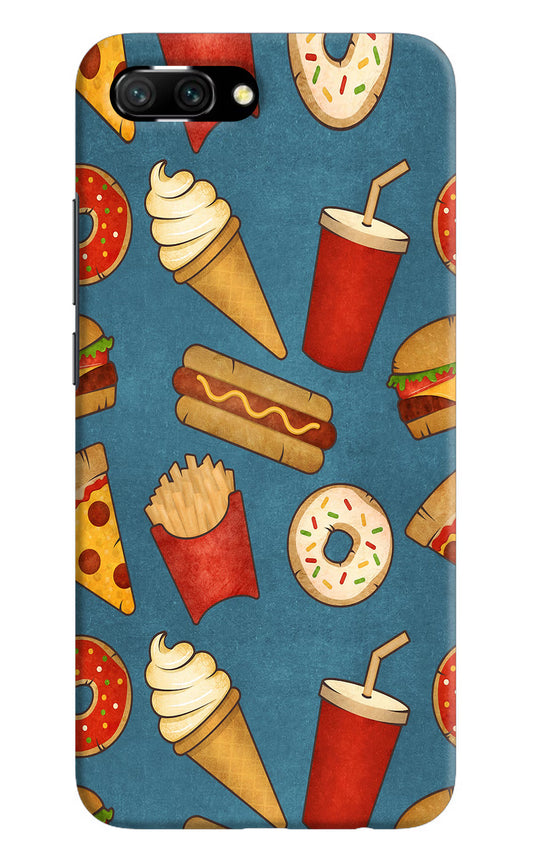 Foodie Honor 10 Hard Case Back Cover by Casekaro