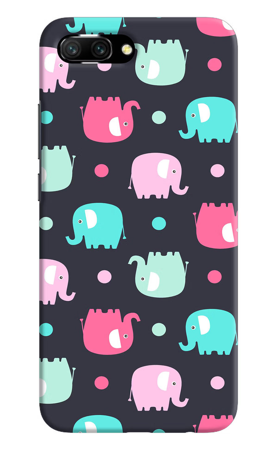 Elephants Honor 10 Back Cover, Hard case