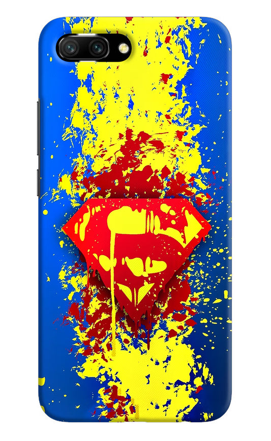 Superman logo Honor 10 Hard Case Back Cover by Casekaro