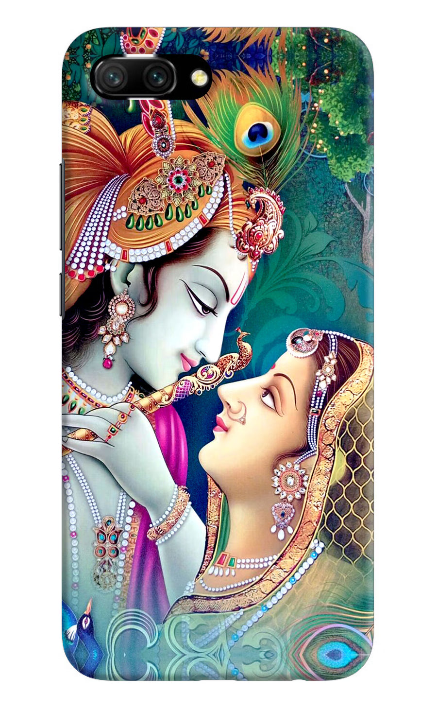 Lord Radha Krishna Honor 10 Back Cover, Hard case