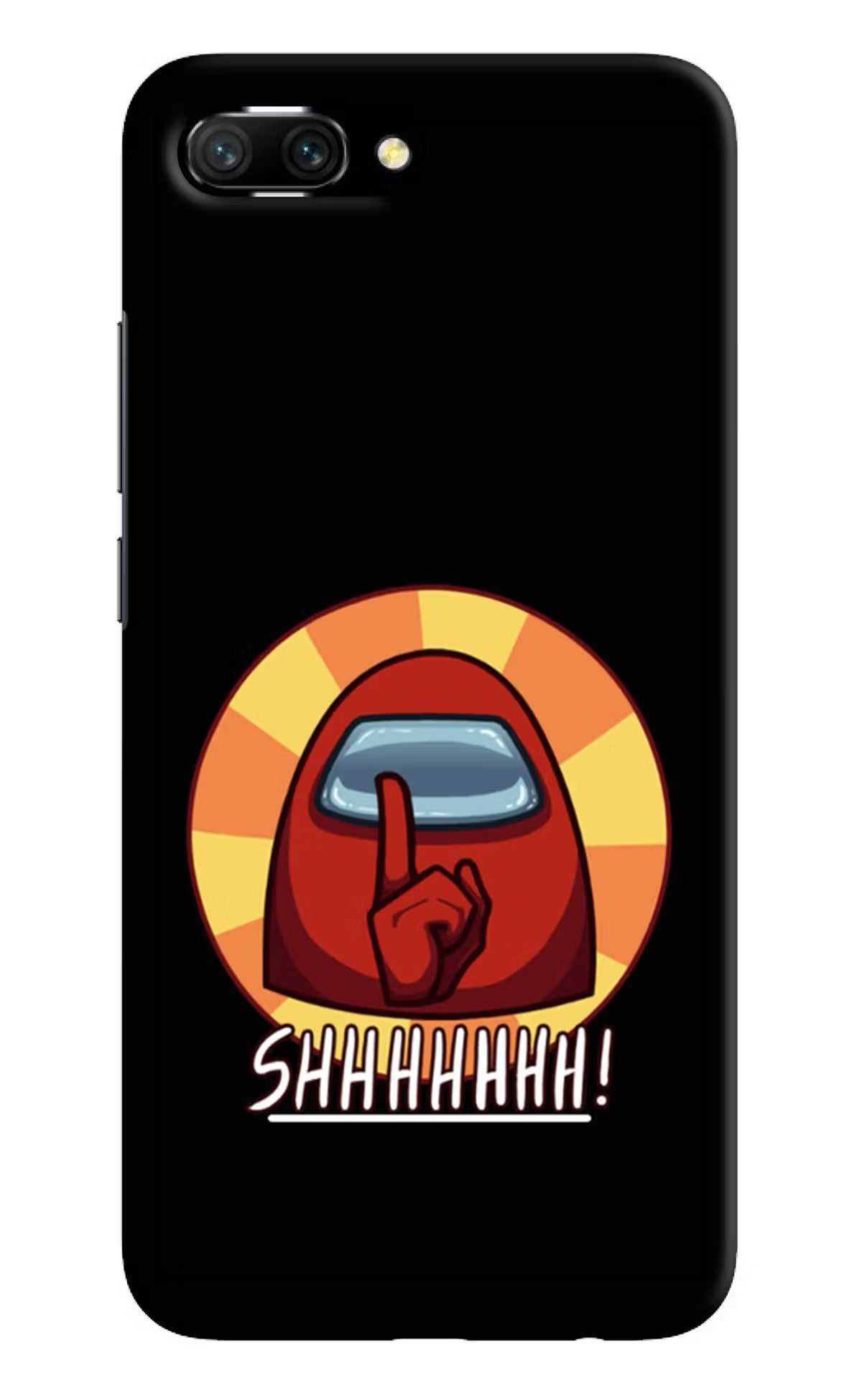 Among Us Shhh! Honor 10 Hard Case Back Cover by Casekaro