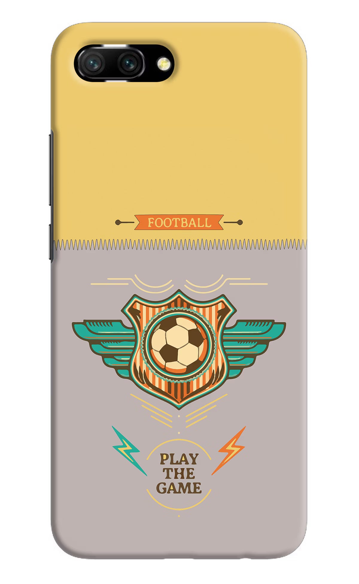 Football Honor 10 Hard Case Back Cover by Casekaro