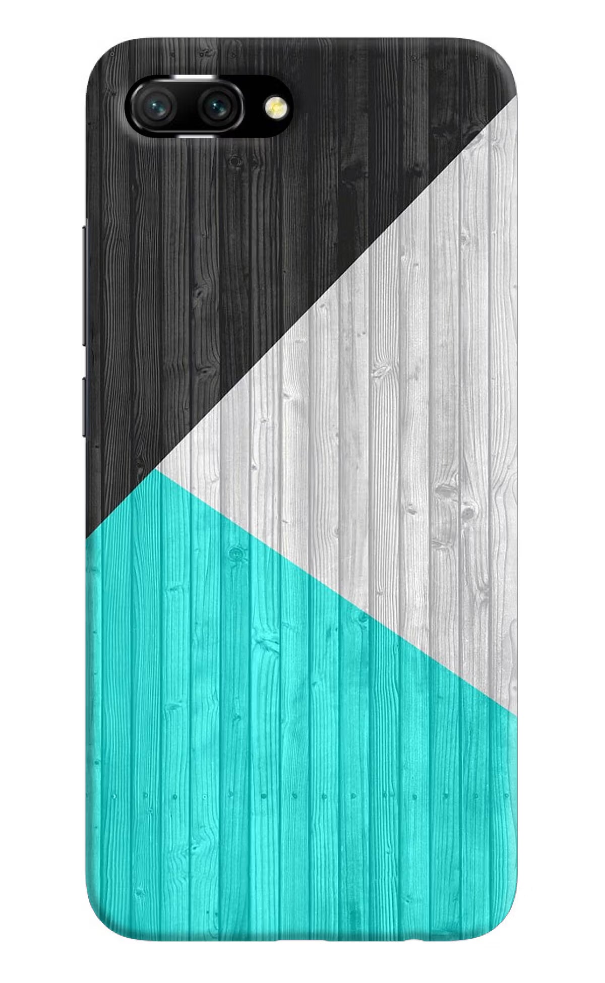 Wooden Abstract Honor 10 Hard Case Back Cover by Casekaro