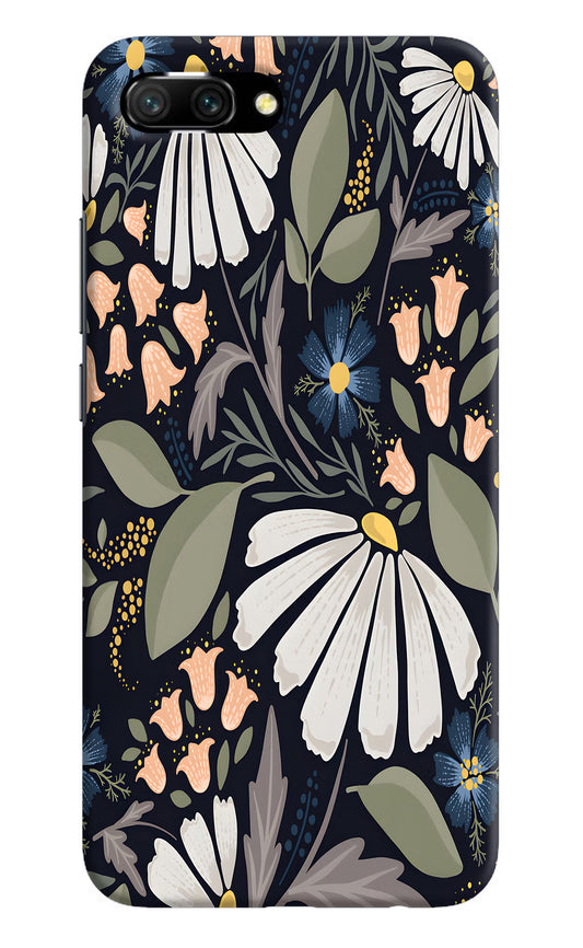 Flowers Art Honor 10 Hard Case Back Cover by Casekaro