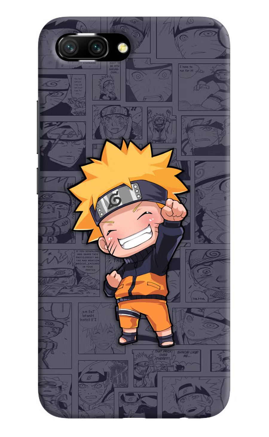 Chota Naruto Honor 10 Back Cover, Hard case