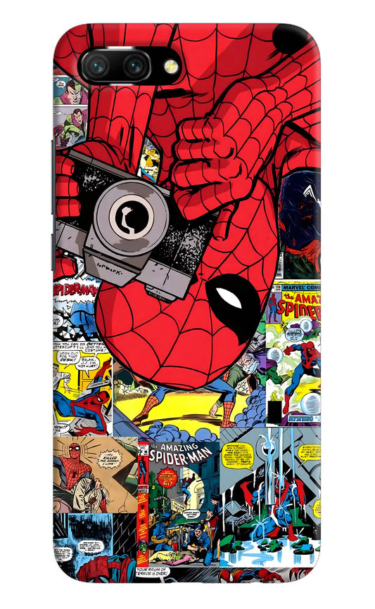 Spider Man Honor 10 Hard Case Back Cover by Casekaro