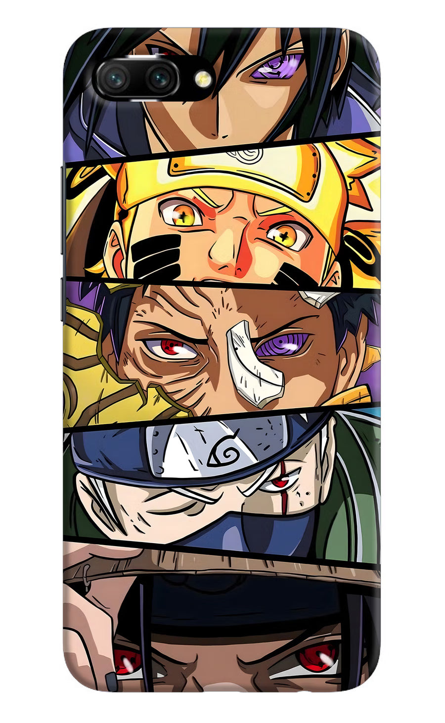 Naruto Character Honor 10 Back Cover, Hard case