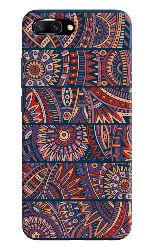 African Culture Design Honor 10 Hard Case Back Cover by Casekaro