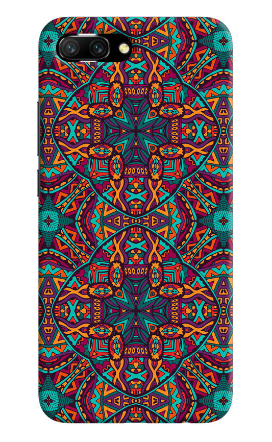 Colour Mandala Honor 10 Hard Case Back Cover by Casekaro