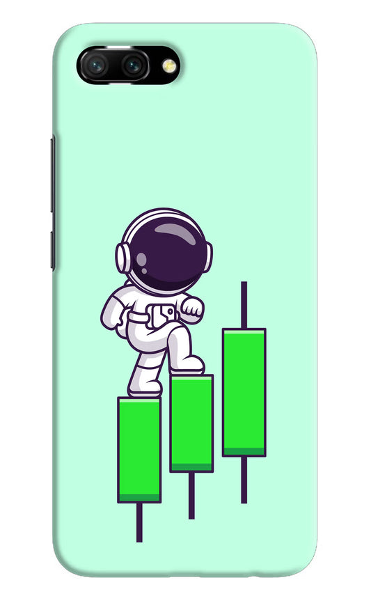 Astronaut Trader Honor 10 Hard Case Back Cover by Casekaro