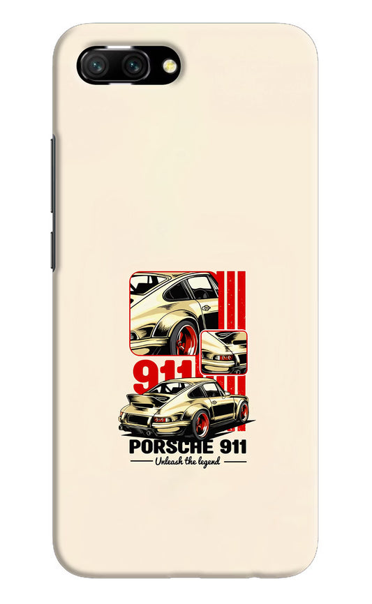 Classic Porsche 911 Honor 10 Hard Case Back Cover by Casekaro