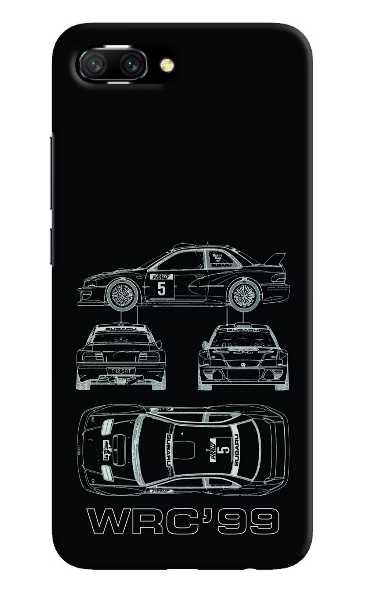 WRC'99 Honor 10 Hard Case Back Cover by Casekaro
