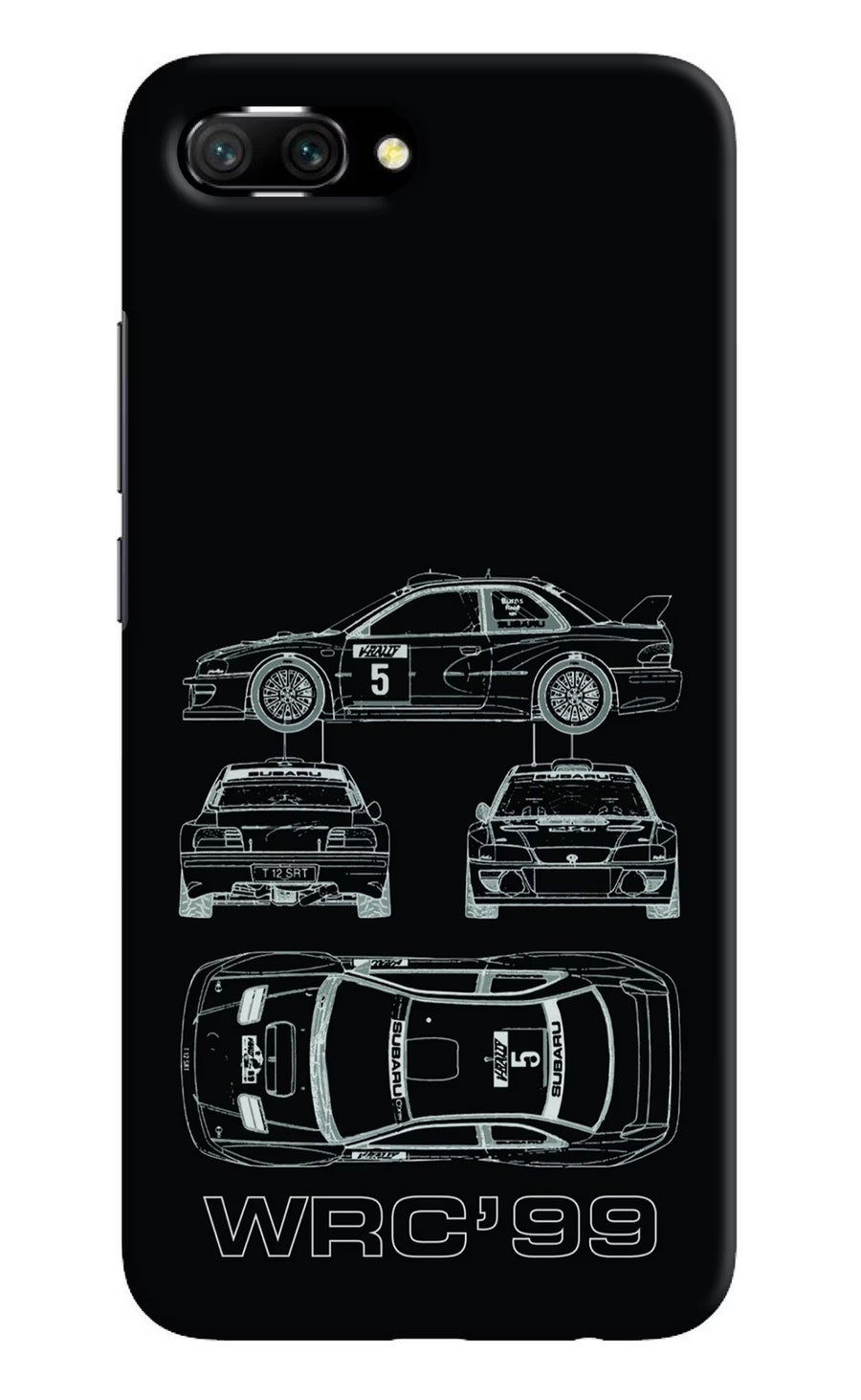 WRC'99 Honor 10 Back Cover, Hard case