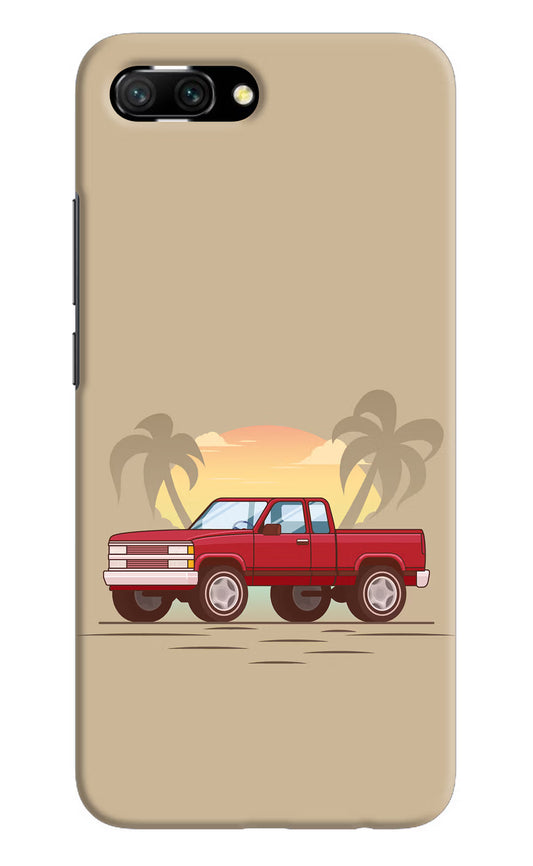 Desert Classic Drive Honor 10 Hard Case Back Cover by Casekaro