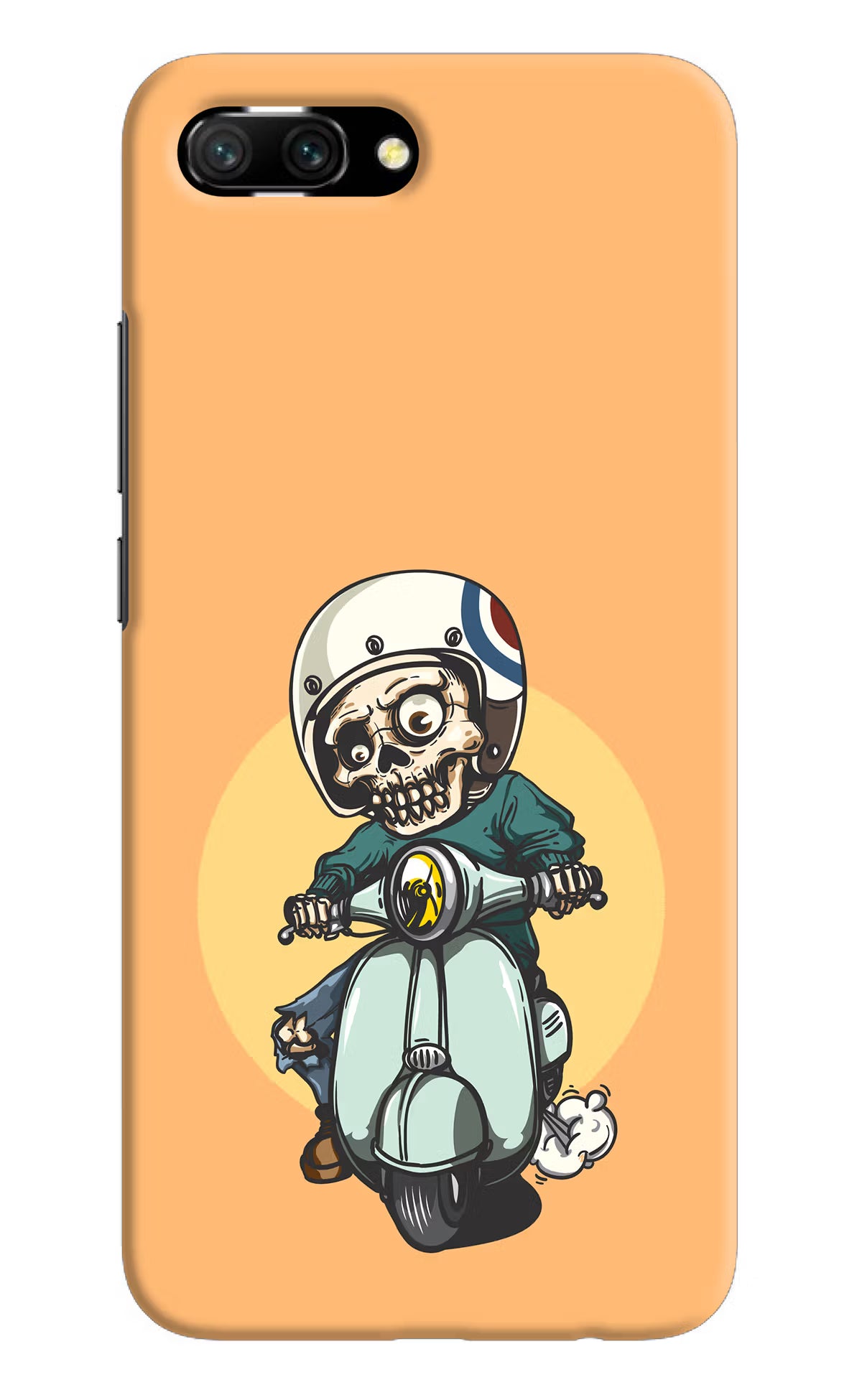Undead Biker Honor 10 Hard Case Back Cover by Casekaro