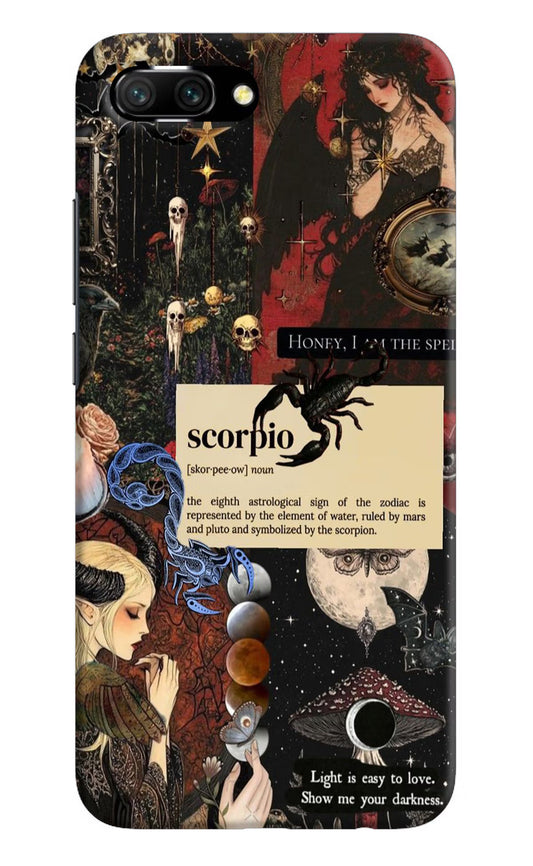 Scorpio Zodiac Honor 10 Hard Case Back Cover by Casekaro
