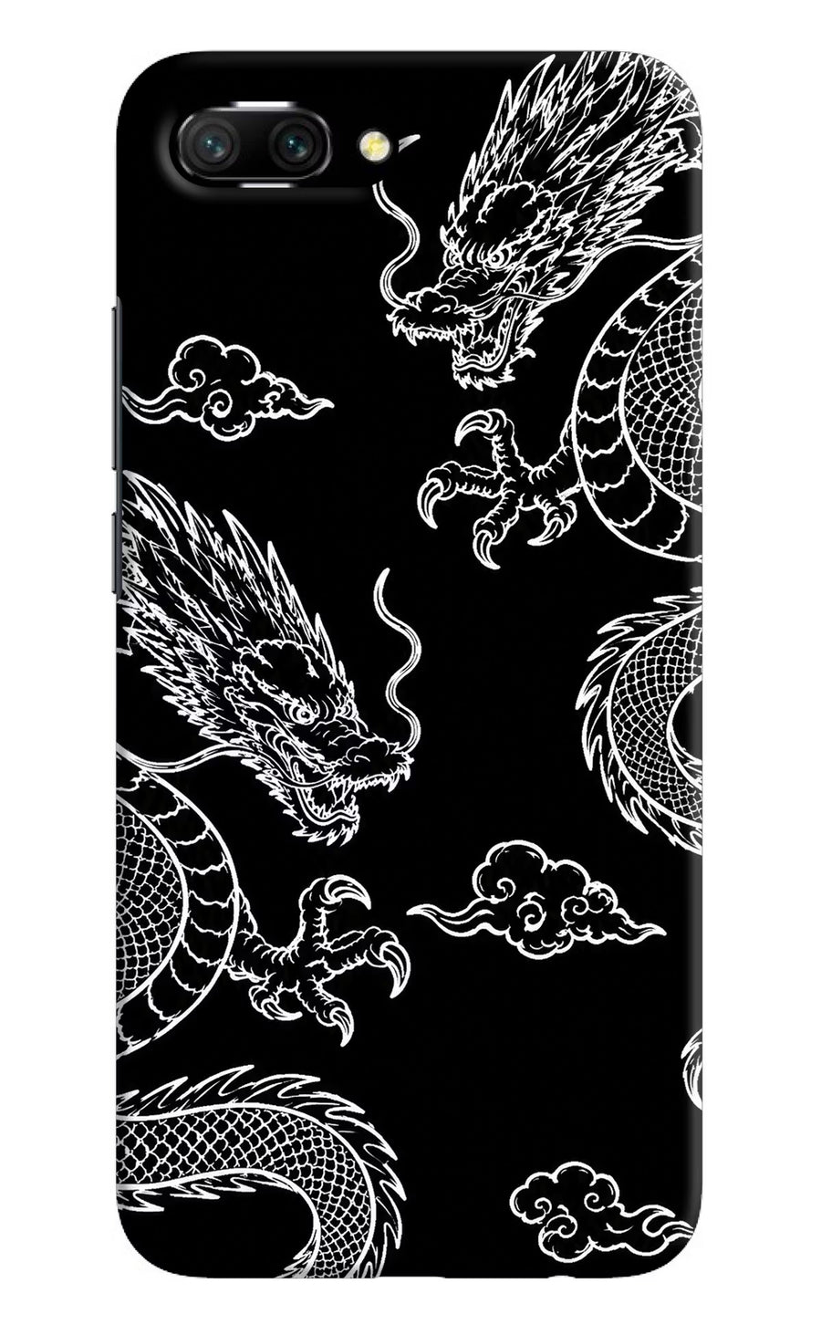 Twin Dragons Honor 10 Back Cover, Hard case