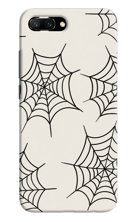 Spider Web Honor 10 Hard Case Back Cover by Casekaro