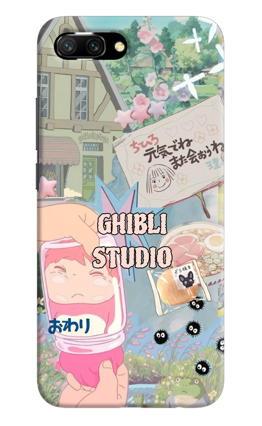 Studio Ghibli Honor 10 Back Cover, Hard case