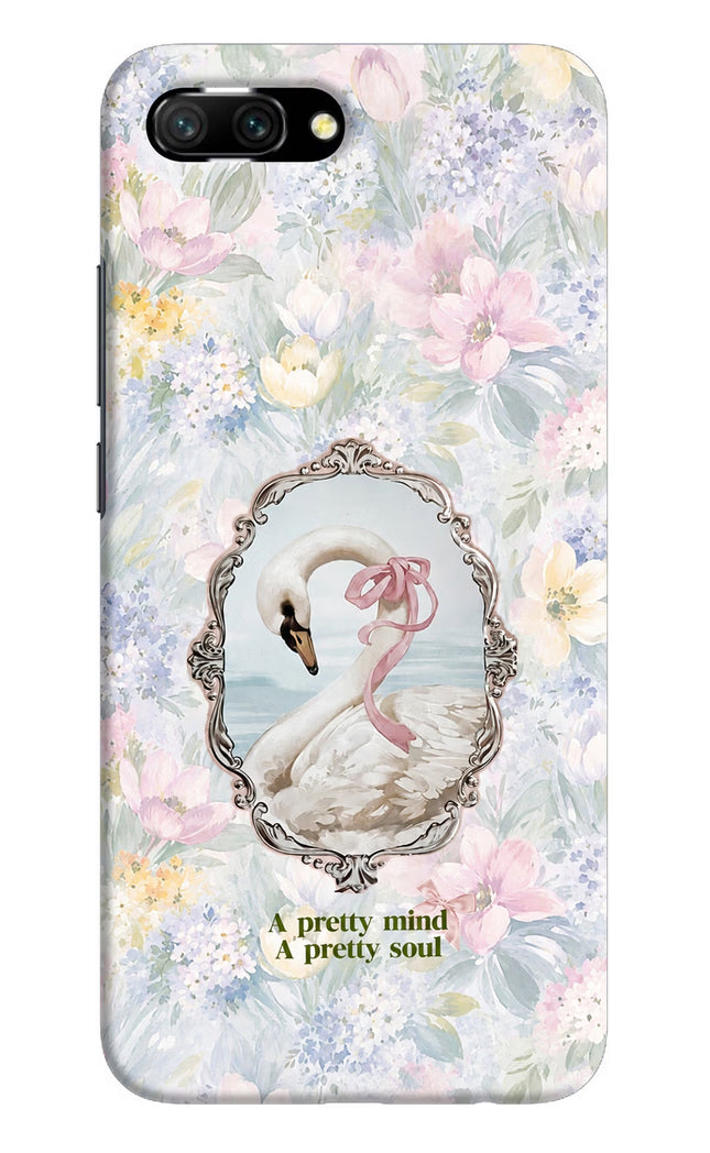 Pretty Mind Pretty Soul Honor 10 Hard Case Back Cover by Casekaro