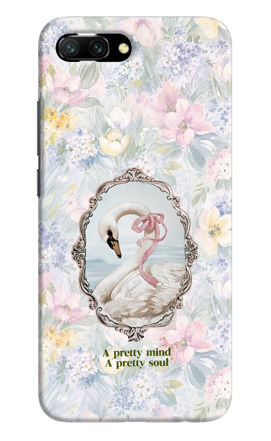 Pretty Mind Pretty Soul Honor 10 Back Cover, Hard case