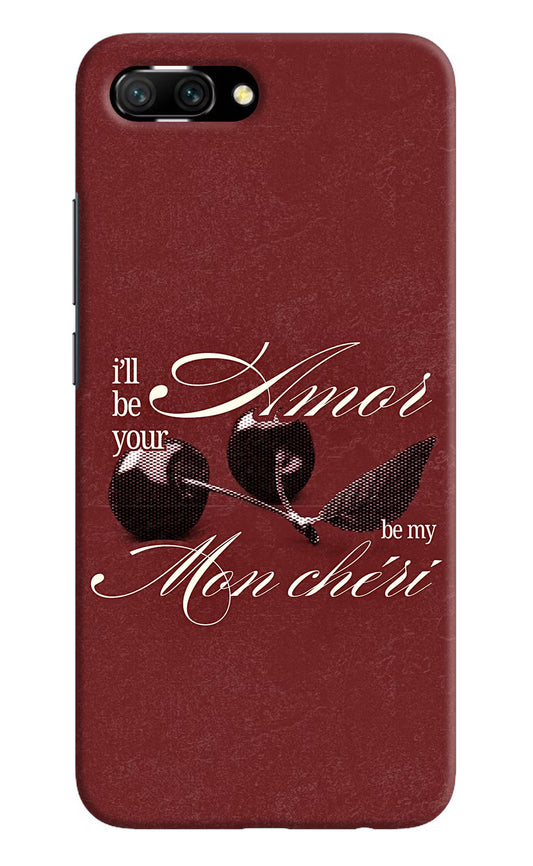 Velvet Cherry Honor 10 Back Cover