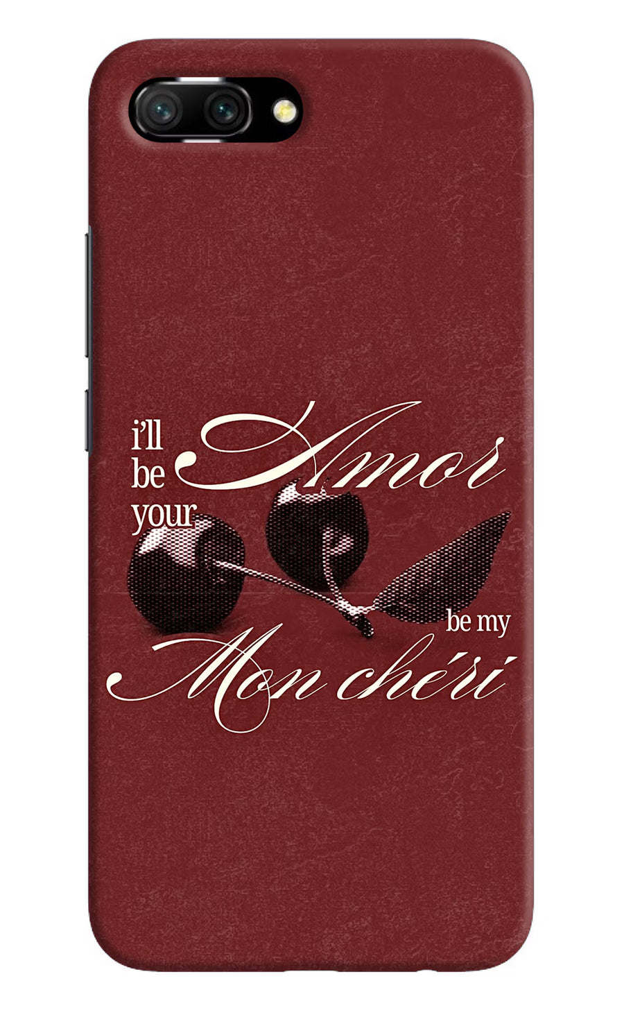 Velvet Cherry Honor 10 Back Cover, Hard case