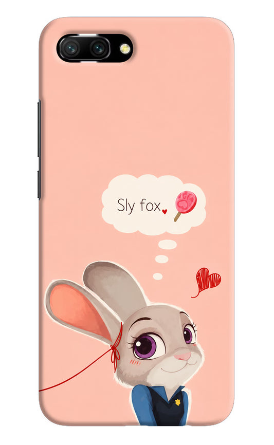 Judy Charm Honor 10 Back Cover
