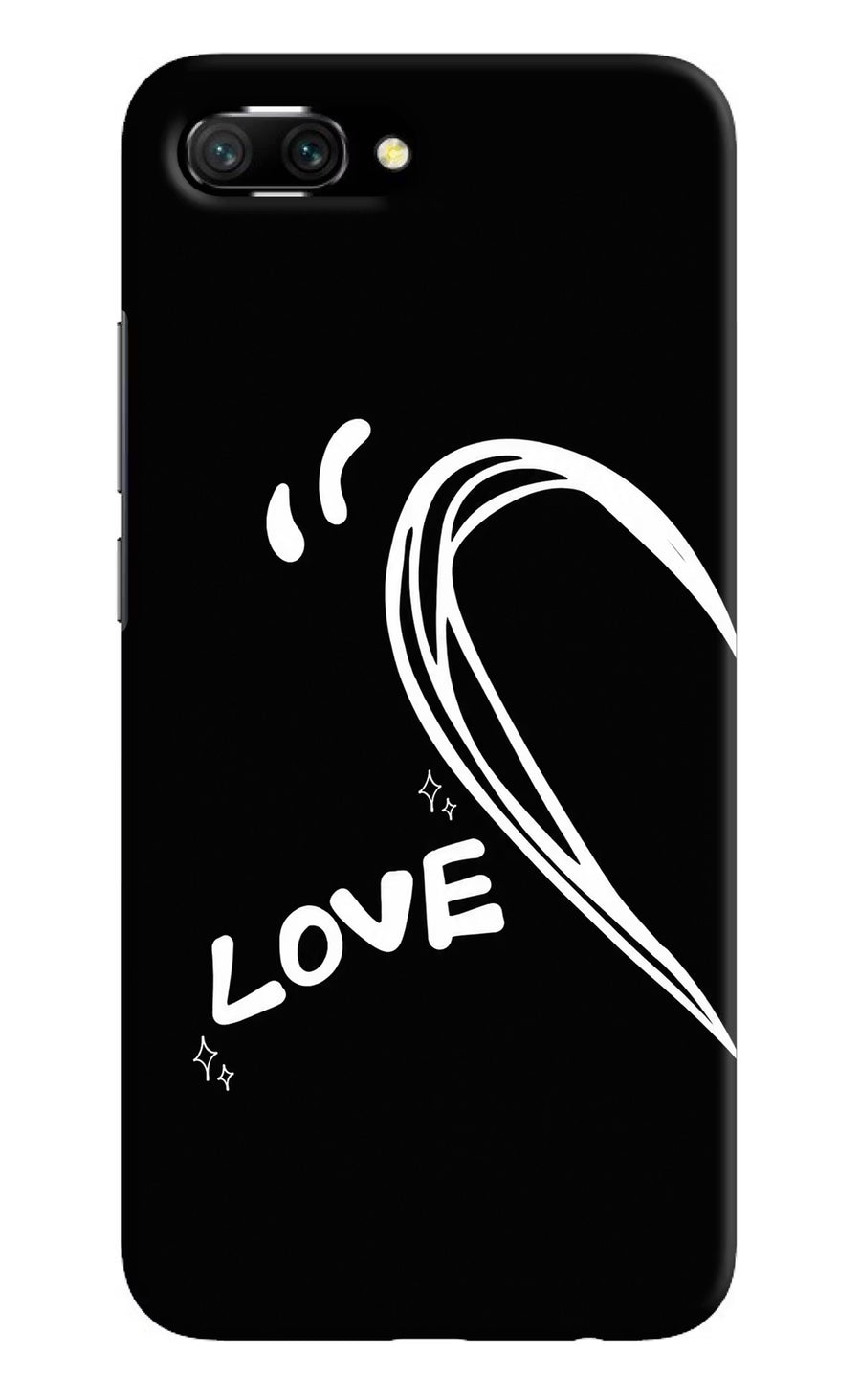 Love Line Honor 10 Back Cover, Hard case
