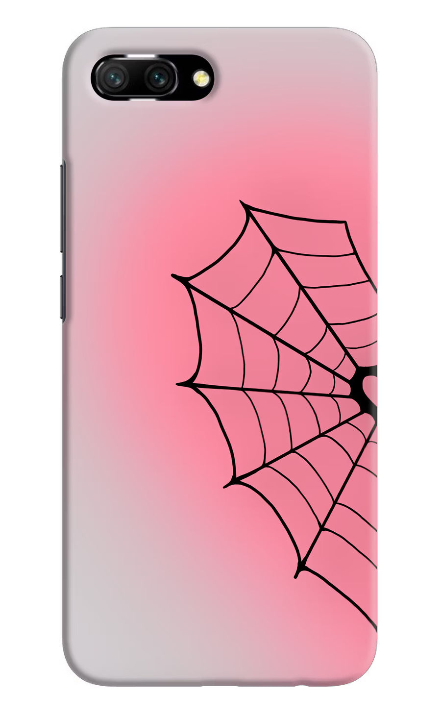 Pink Web Honor 10 Back Cover, Hard case