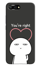 You're Right Honor 10 Hard Case Back Cover by Casekaro