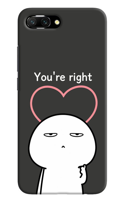 You're Right Honor 10 Back Cover