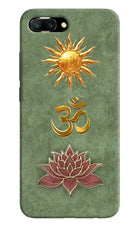 Om & Lotus Honor 10 Back Cover