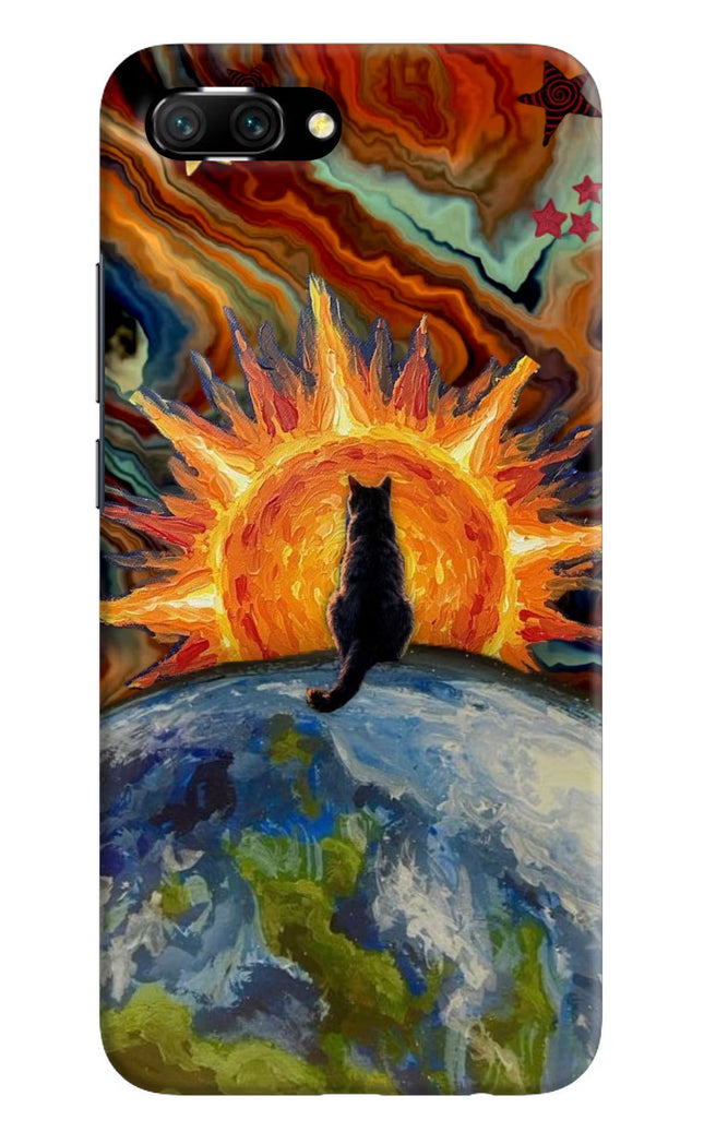 Sunrise Beyond Honor 10 Hard Case Back Cover by Casekaro