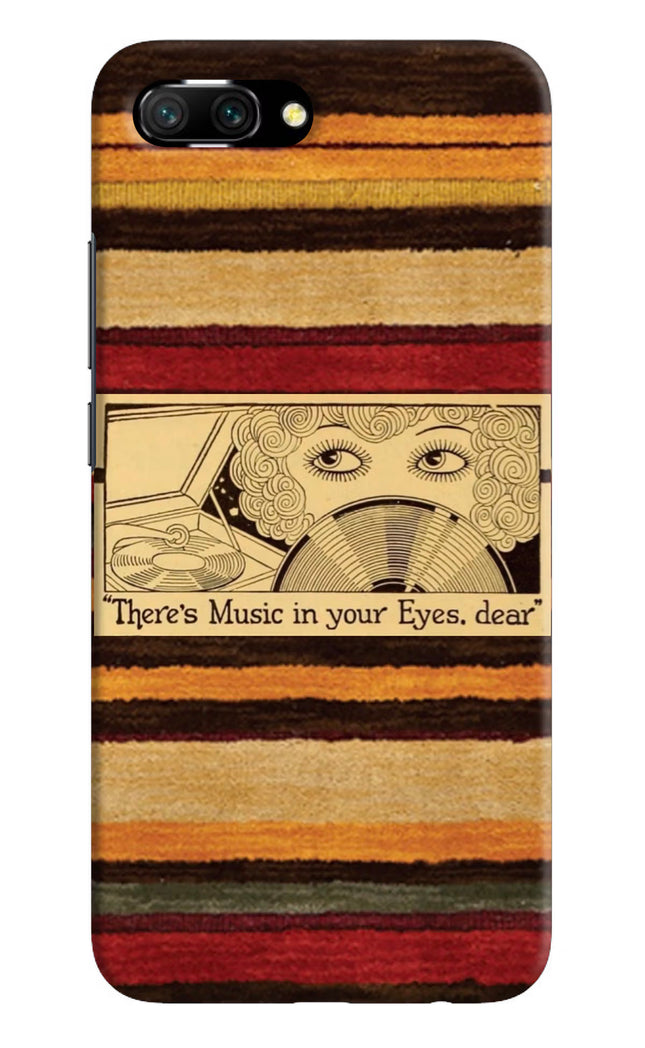 Vinyl Stripes Honor 10 Hard Case Back Cover by Casekaro