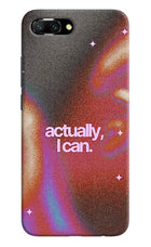 Pink Aura Honor 10 Hard Case Back Cover by Casekaro