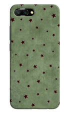 Green Stars Honor 10 Hard Case Back Cover by Casekaro