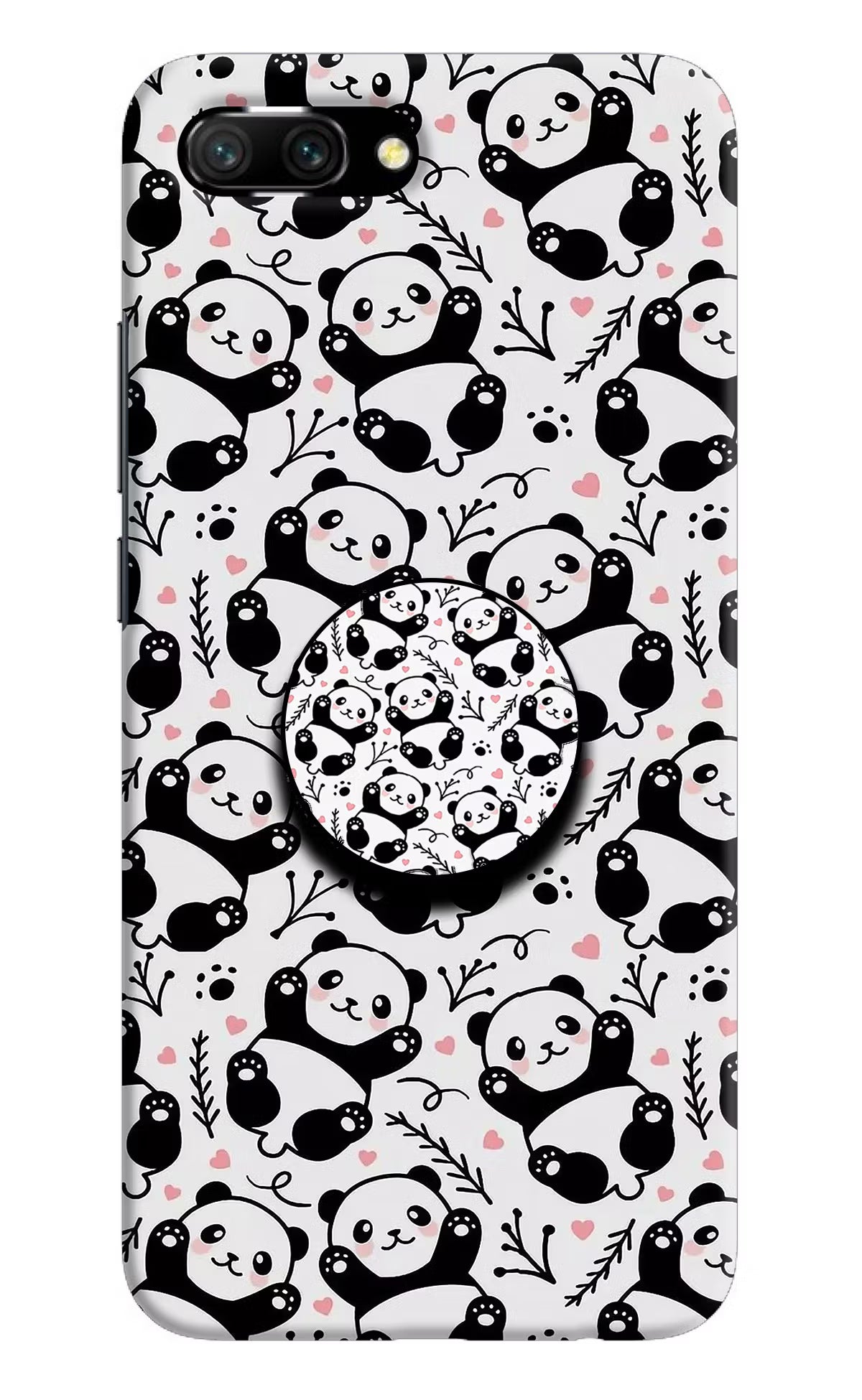 Cute Panda Honor 10 Pop Case by Casekaro