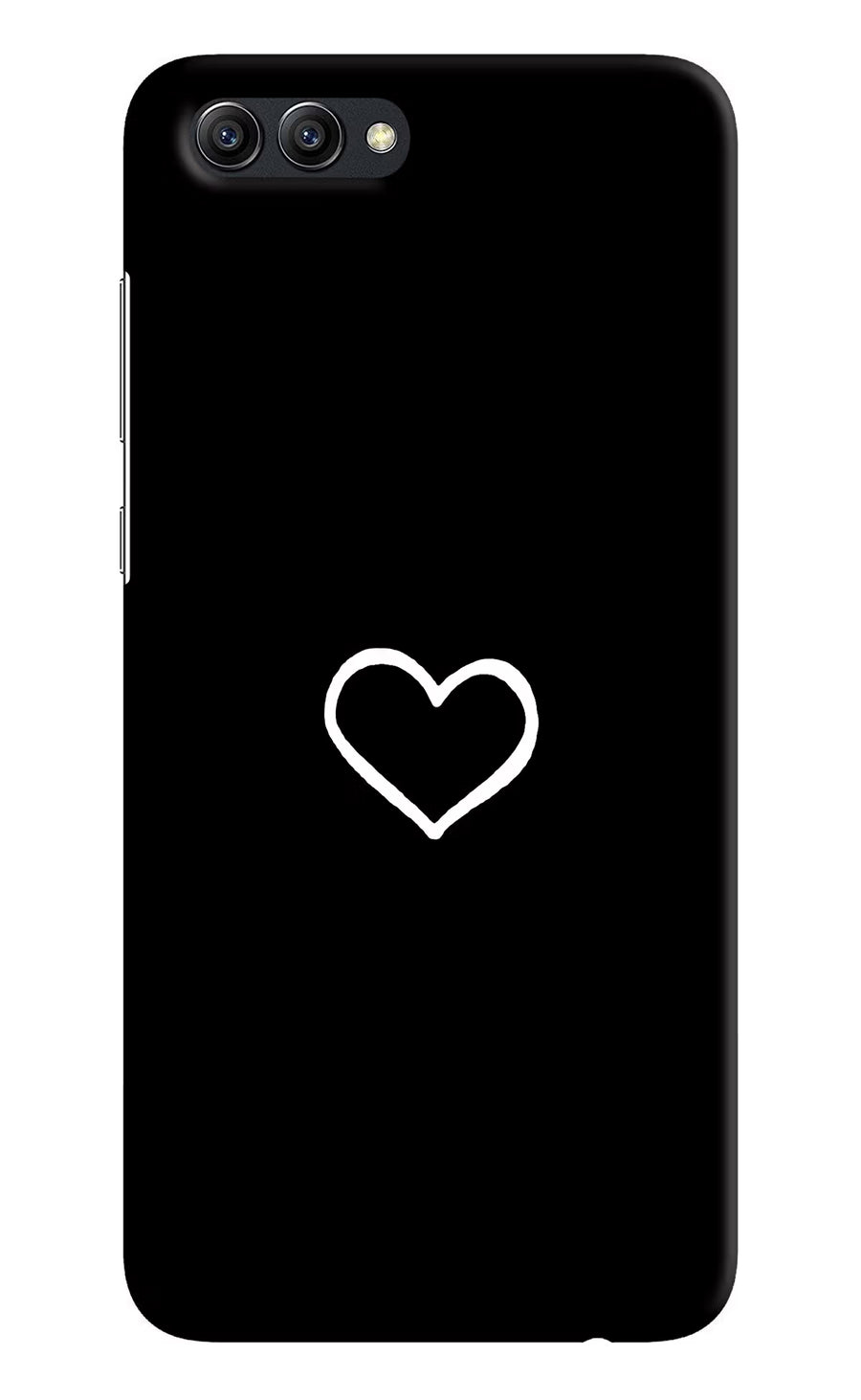 Heart Honow View 10 Back Cover, Hard case
