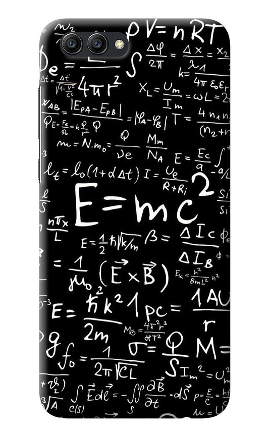 Physics Albert Einstein Formula Honor View 10 Back Cover