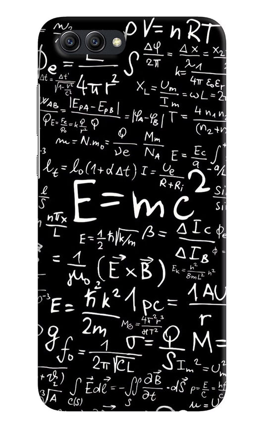 Physics Formula Honor View 10 Hard Case Back Cover by Casekaro