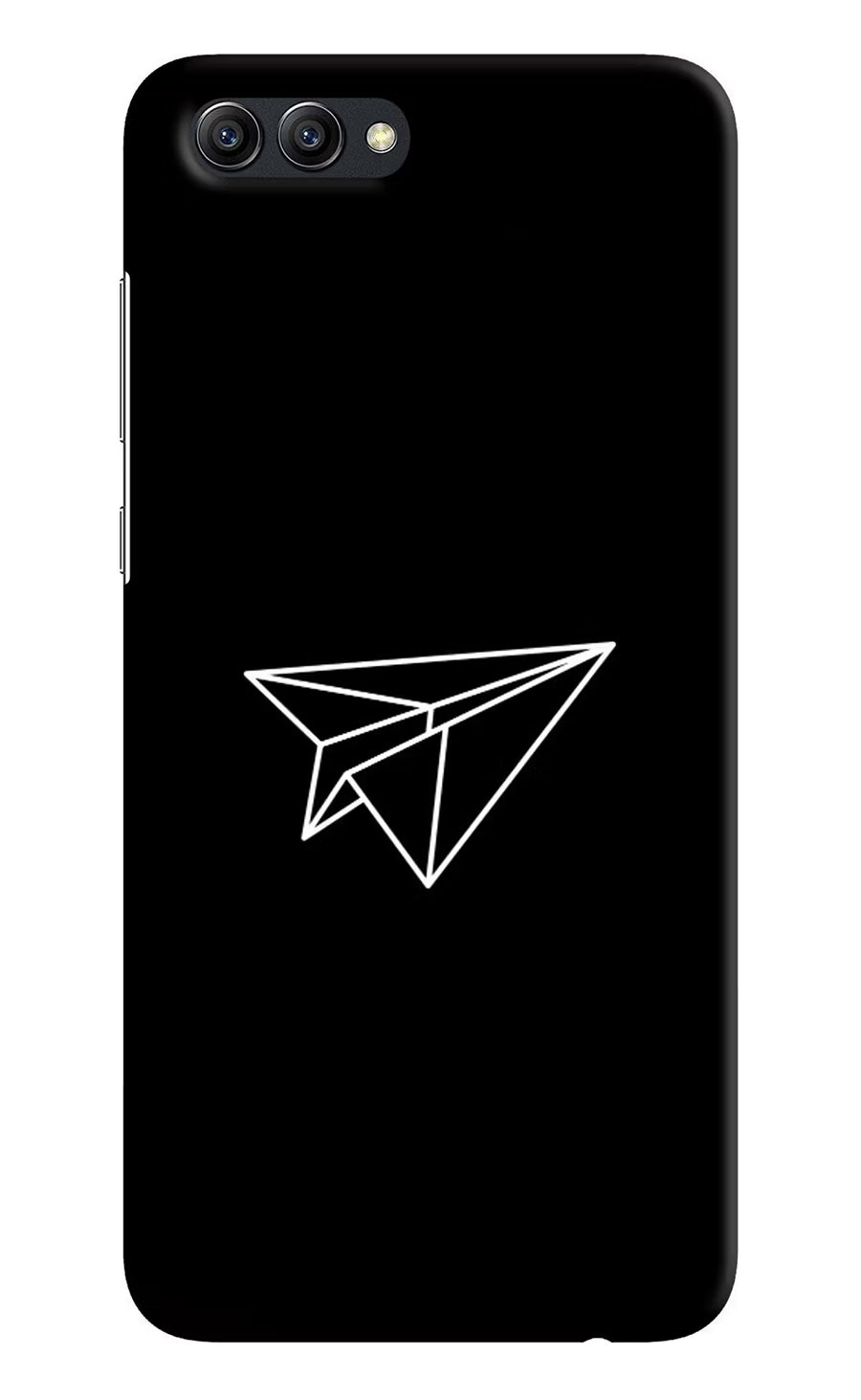 Paper Plane White Honow View 10 Back Cover, Hard case
