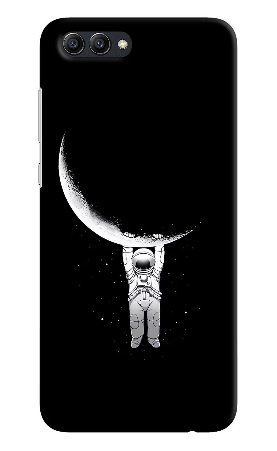 Moon Space Honow View 10 Back Cover, Hard case