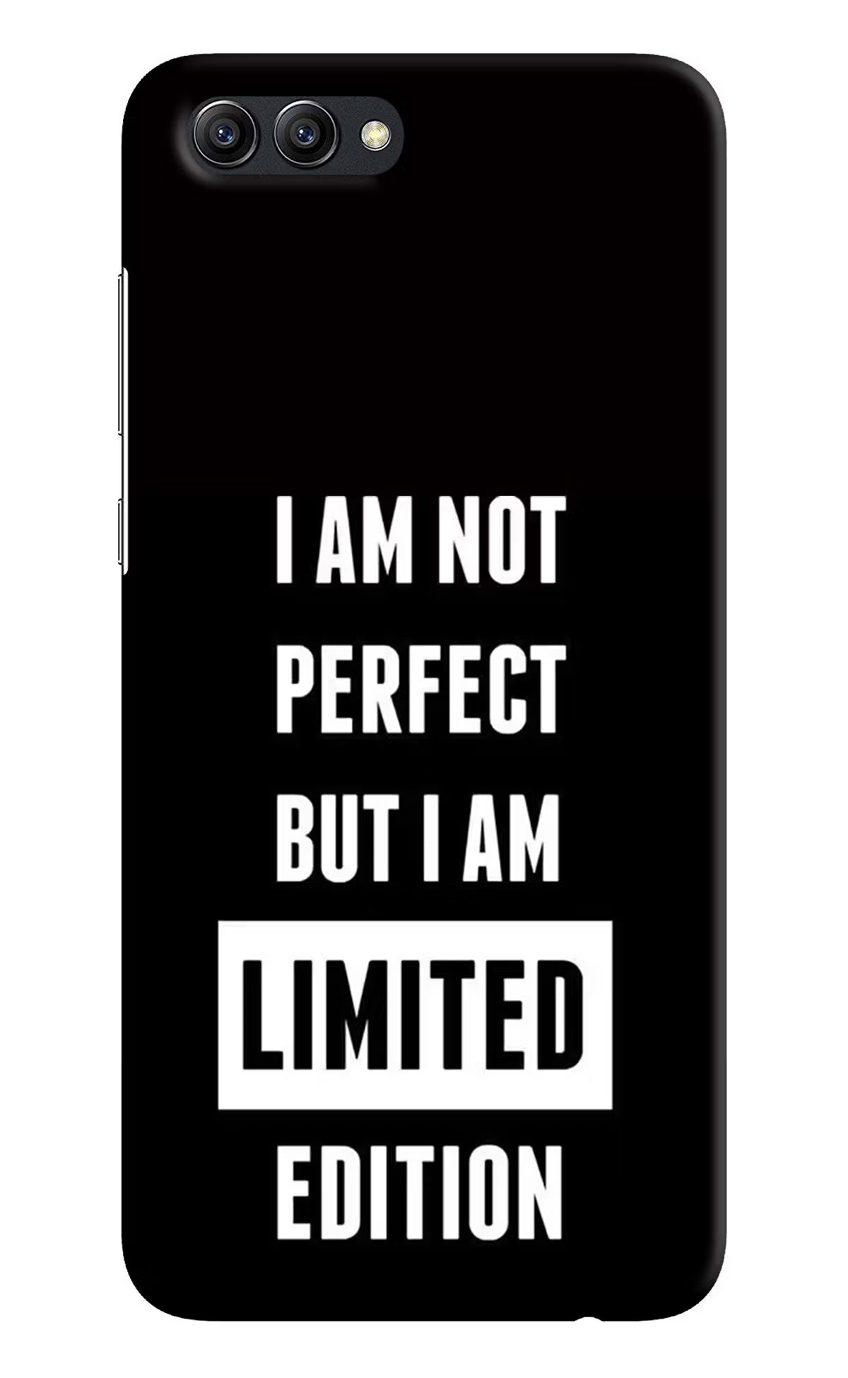 I Am Not Perfect But I Am Limited Edition Honow View 10 Hard Case Back Cover by Casekaro
