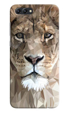 Lion Art Honow View 10 Hard Case Back Cover by Casekaro