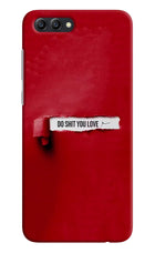 Do Shit You Love Honow View 10 Hard Case Back Cover by Casekaro