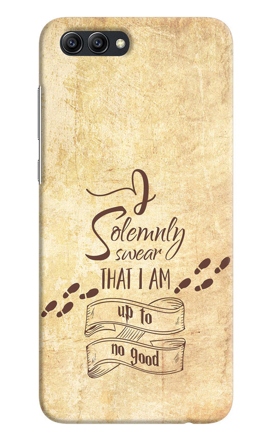 I Solemnly swear that i up to no good Honor View 10 Hard Case Back Cover by Casekaro